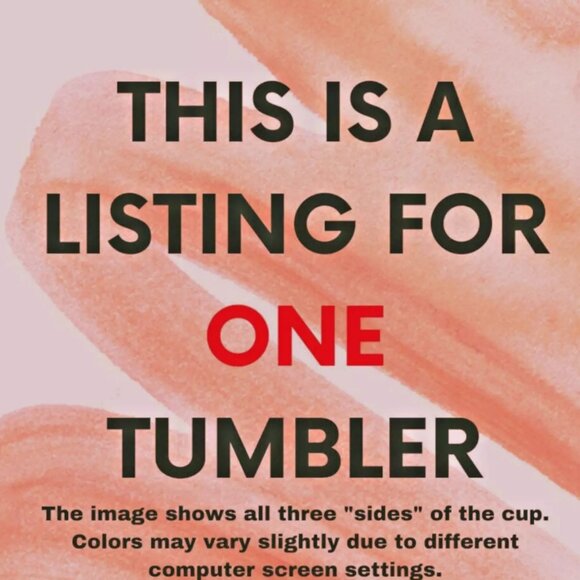 Music & Butterflies Stainless Steel 20oz Skinny Tumbler - Picture 2 of 5